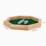 Heavy Duty Wooden Dice Rolling Tray