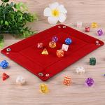 Double-Sided Dice Tray with Velvet Interior