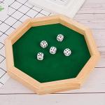 Heavy Duty Wooden Dice Rolling Tray