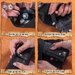 Foldable DND Dice Tray and Bag – Green Eyes