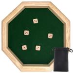 Wooden Dice Tray with Track for DND & RPG