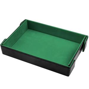 Magnetic Folding Dice Tray for RPG Games - Green