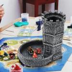Castle Dice Tower with Tray for D&D Games