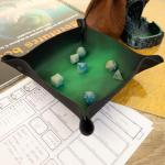 Green Smoke Dice Tray for Tabletop RPGs