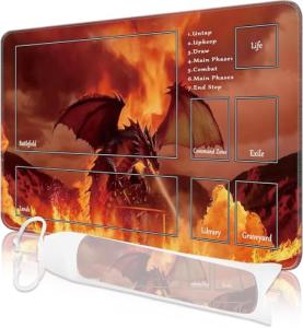 Nkddert TCG Playmat - Nature Scenery Design