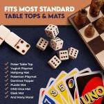 Feltectors Gaming Table Mat - Water Resistant Black