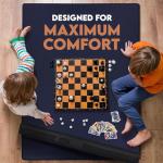 Feltectors Gaming Table Mat - Water Resistant Black