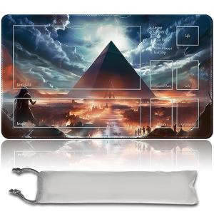 MTG Playmat with Waterproof Bag and Stitched Edges