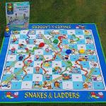 Giant Snakes & Ladders Game for Kids