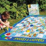 Giant Snakes & Ladders Game for Kids