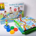 Giant Snakes & Ladders Game for Kids