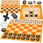 Coogam 3-in-1 Portable Chess Travel Game Set