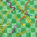 eMKay® Giant Snakes and Ladders Play Mat