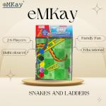 eMKay® Giant Snakes and Ladders Play Mat