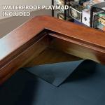 BKTSUNAMI Solid Wood Game Table for 4–6 Players