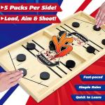 Super Fast Sling Puck Game for Family Fun