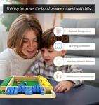 Shut The Box: Fun Wooden Dice Game for 4