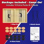 Super Fast Sling Puck Game for Family Fun
