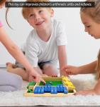 Shut The Box: Fun Wooden Dice Game for 4
