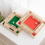 Kitchnexus 4-Player Shut The Box Dice Game