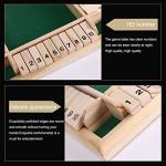 Kitchnexus 4-Player Shut The Box Dice Game