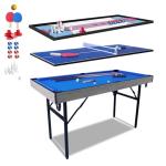 HLC 5-in-1 Multi Game Table for Family Fun