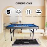 HLC 5-in-1 Multi Game Table for Family Fun