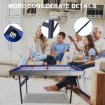 HLC 5-in-1 Multi Game Table for Family Fun
