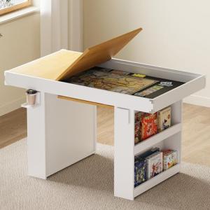 Versatile Board Game Table for 4-6 Players