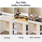 Versatile Board Game Table for 4-6 Players