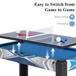 36" 6-in-1 Multi Games Table Set