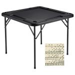 VEVOR Portable Mahjong Table for 4 Players