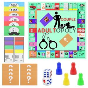 Adultopoly: Fun Couples Card Game for Adults