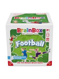 BrainBox Football Card Game for Ages 8+