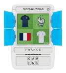 100 PICS Football World Travel Game Flash Cards