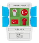 100 PICS Football World Travel Game Flash Cards
