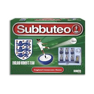 Subbuteo England Lionesses Soccer Game for Ages 6+