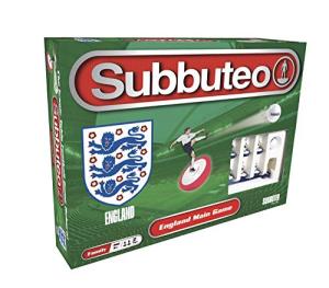 Subbuteo England Tabletop Soccer Game Set