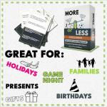 More or Less Sports Card Game for Everyone
