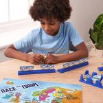 Race Around Europe Board Game by PlayMonster