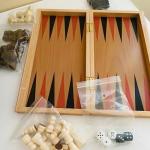 Jaques of London Chess and Backgammon Set