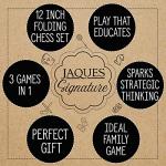 Jaques of London Chess and Backgammon Set