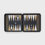 Magnetic Travel Backgammon Set in Tin Case
