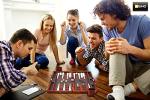 Elegant 15-Inch Leather Backgammon Set for All Ages