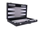 Luxury 18-Inch Backgammon Set with Pearl Dice