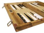 Middleton Games 15-Inch Brown Backgammon Set