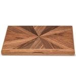 Cascadia Wooden Backgammon Set with Acrylic Pieces