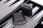 Luxury 18-Inch Backgammon Set with Pearl Dice