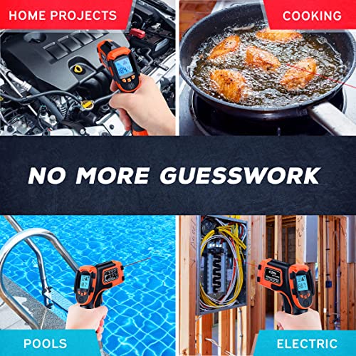 KIZEN Infrared Thermometer Gun - Handheld Heat Temperature Gun