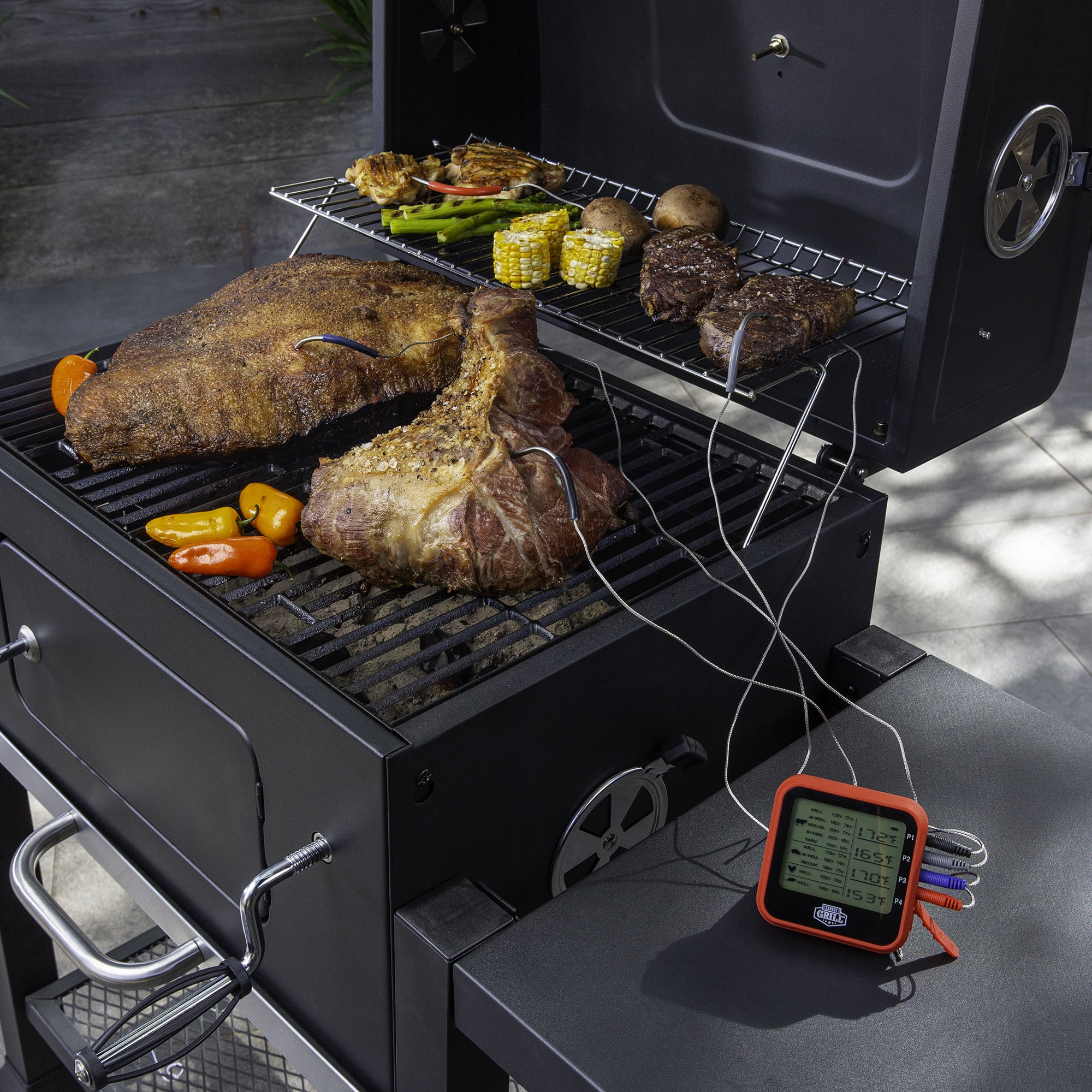 Expert Grill 4-Probe LCD Cooking Thermometer